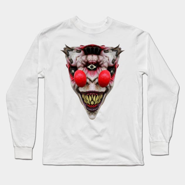 Two Nosed Clown Long Sleeve T-Shirt by RafaelSalazar